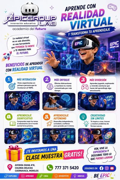 Aprende con realidad virtual